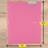 image:imageFive Star 2Pocket Folder Plastic Folder with StayPut Tabs Fits 3Ring Binder Holds 812 x 11 Paper Prom Pink 333420RProm Pink