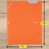 image:imageFive Star 2Pocket Folder Plastic Folder with StayPut Tabs Fits 3Ring Binder Holds 812 x 11 Paper Prom Pink 333420RSolar Orange