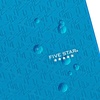 image:imageFive Star 2Pocket Folder Plastic Folder with StayPut Tabs Fits 3Ring Binder Holds 812 x 11 Paper Prom Pink 333420RTidewater Blue