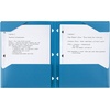 image:imageFive Star 2Pocket Folder Plastic Folder with StayPut Tabs Fits 3Ring Binder Holds 812 x 11 Paper Prom Pink 333420RTidewater Blue