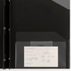 image:imageFive Star 2Pocket Folder Plastic Folder with StayPut Tabs and Prong Fasteners Holds 812 x 11 Paper Solar Orange 340300NBlack