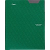image:imageFive Star 2Pocket Folder Plastic Folder with StayPut Tabs and Prong Fasteners Holds 812 x 11 Paper Solar Orange 340300NGreen