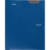 image:imageFive Star 2Pocket Folder Plastic Folder with StayPut Tabs and Prong Fasteners Holds 812 x 11 Paper Solar Orange 340300NPacific Blue
