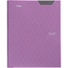 image:imageFive Star 2Pocket Folder Plastic Folder with StayPut Tabs and Prong Fasteners Holds 812 x 11 Paper Solar Orange 340300NPurple